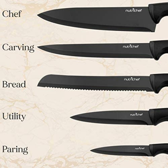 7 Piece Kitchen Knife Set - Stainless Steel Kitchen Precision Knives Set - Picture 2 of 6